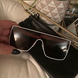 Stella McCartney White Sunglasses